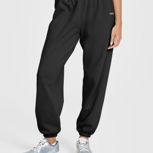 Mid Weight Joggers Soft Black