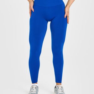 Effortless Seamless Leggings Cobalt Blue