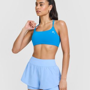 Everyday Cross Over Bralette Tropical Blue