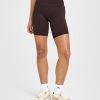 Unified Cycling Shorts 8" Plum Brown