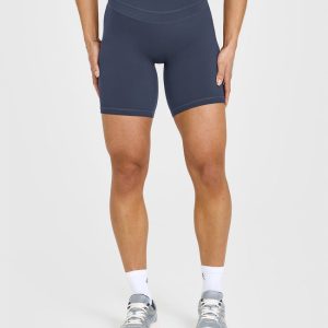 Unified Cycling Shorts 8" True Blue