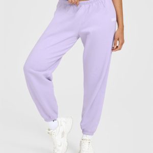 Mid Weight Joggers Lavender Purple