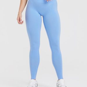 Effortless Seamless Leggings Powdered Blue