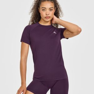 Go To Seamless Loose Top Blackberry Purple